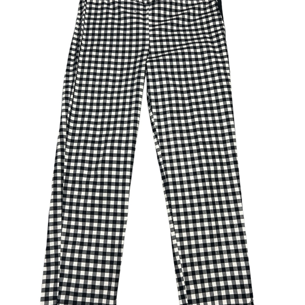 Victoria Beckham for Target navy and White Checkered Cropped Pants size 2